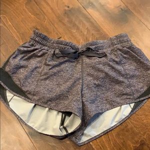 gray lululemon shorts
